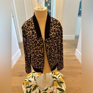 EUC Stella and Dot reversible bomber jacket